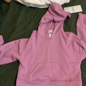 Crop top hoodie from Hollister.